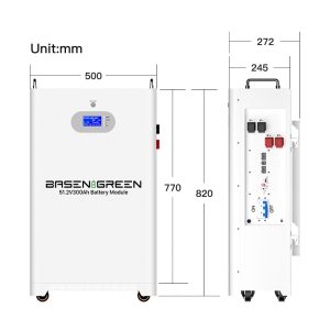 (Pre-Sale)EU STOCK · 51.2V 300ah 15.36KWh Wall Mounted Battery Pack LiFePO4